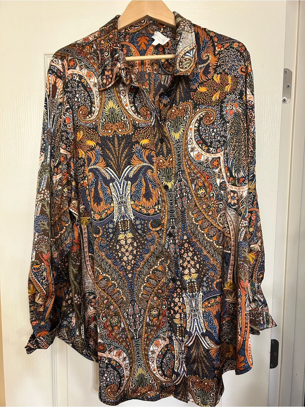 Annie Multicolor Paisley Button-Down Shirt